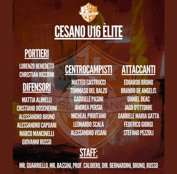 Cesano Under 16